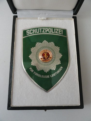Volkspolizei ehrenplakette - volkspolizei,