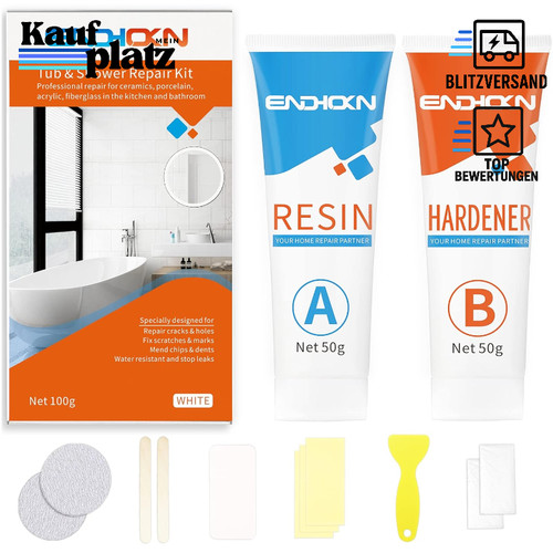 Badewannen reparaturset weiß - badewannen,