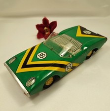 DDR Blechauto mit Schwungrad Ostalgie Rennwagen / ev 693(1)
