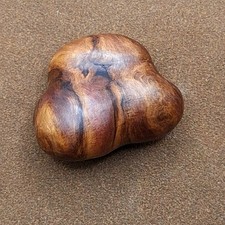 Baumperle Handschmeichler Handarbeit Geschenk Erle Unikat Holz Tolle Maserung