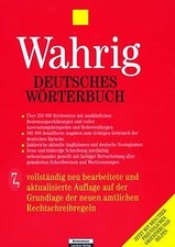 Deutsches Wörterbuch von Wahrig, Hans-Peter | Buch | Zustand sehr gut