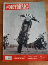 Motorrad 15/1956 Norton M50 350 cm³ - GP Belgien - Dt. Geländemeisterschaft