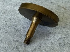 Lorch Uhrmacherdrehbank-Messing Lackscheibe Ø50mm 8mm Schafft