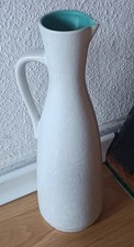 Tonkaraffe schmal hoch 35,5 cm hoch, oben 6cm unten 10cm Vase etc.  221/35 