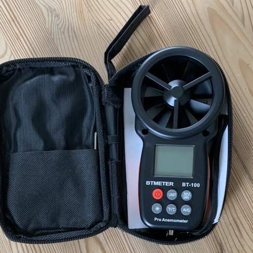 Btmeter 100 pro anemometer - btmeter,
