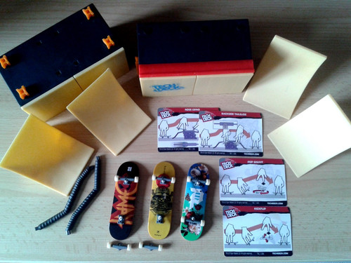 Tech deck rampen fingerboard - tech,