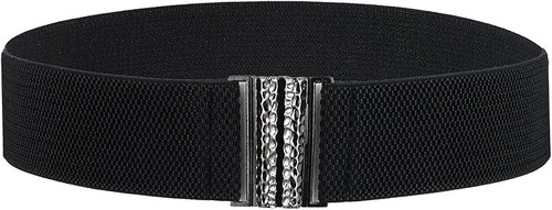 Stretchgürtel damen schwarz - damen,