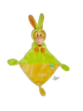 DISNEY Nicotoy Schmusetuch Pooh TIGGER Tiger grün gelb Schnuffeltuch Hasenkostüm