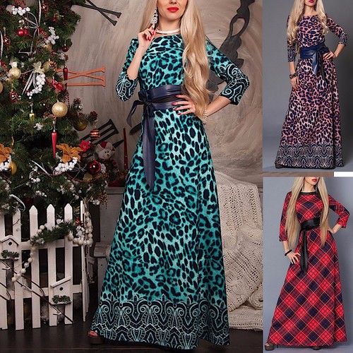Damen kleid langes party - kleid,