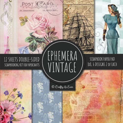 Ephemera vintage scrapbook - ephemera,