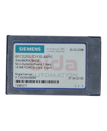Siemens 6fc5250 7dy30 - siemens, 6fc5250-7dy30-4ah0