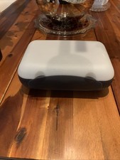 Tupperware Brotdose ,Pausen Box Naschkätzhen Behälter/deckel,Blau 22cm.Lx16x8H