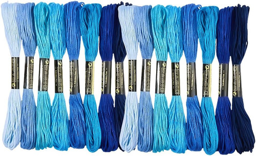 Strang blau m 6 lagige - strang,