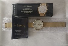 Herren Armbanduhr  Vergoldet