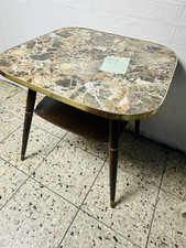 Tisch Schwarz Platte, 50er