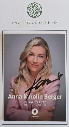 Anna karolin berger - berger, *
