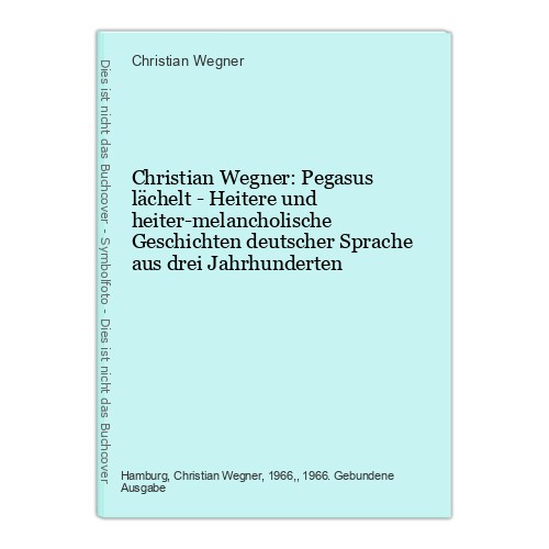 Christian wegner pegasus - christian, wegner: