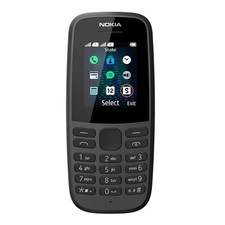 Nokia 105 Handy - Schwarz Ohne