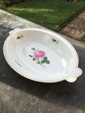Meissen rote rose - rose,, ovale