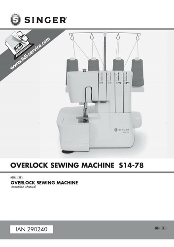 Singer modell s14 overlock - singer,