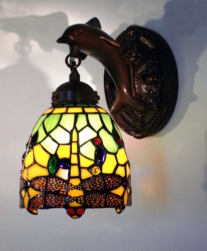 Tiffany wand lampe - tiffany,