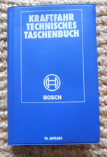 KRAFTFAHRTECHNISCHES TASCHENBUCH von BOSCH von 1984