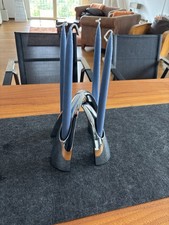 2 Stelton Kerzenhalter Edelstahl 