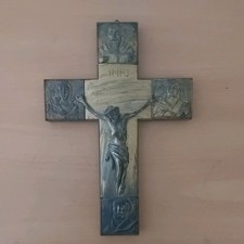 vintage altes Kruzifix Jusus