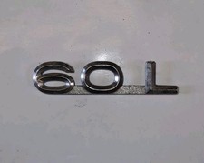 ORIGINAL AUDI OLDTIMER EMBLEM SCHRIFTZUG "60L" 68427858220
