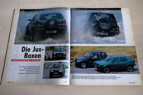 Mot 1990 golf ii - mot, vw