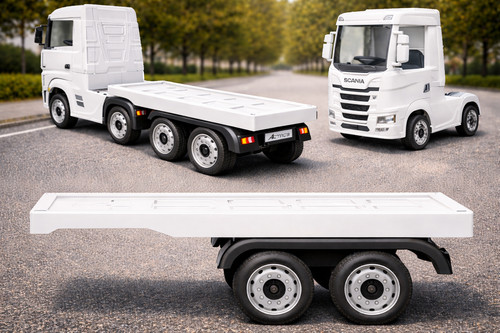 Kaan kinderauto lkw mercedes - lkw,