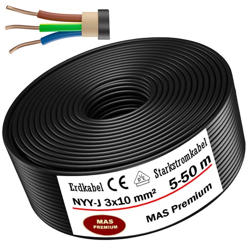 50m erdkabel starkstromkabel - 5-50m,