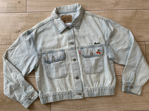 Cropped bestickte levi - cropped, levi's