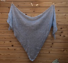 Damen Schal Mohair Seide