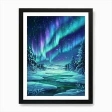 Anime Leinwandbild: Magical