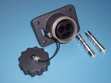 NATO-Steckdose schwarz nach VG