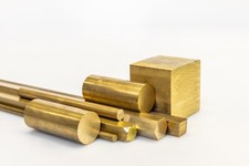 Messing Rundstange MS58 CW614N Ø 6-160 mm L=wählbar Vollmaterial gezogen