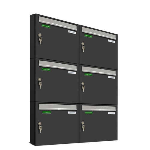 Basic 6er briefkasten - basic,