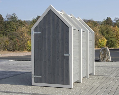 Fahrradgarage t550 holz - fahrradgarage,