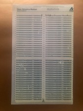 MECANORMA wie LETRASET -- HAAS