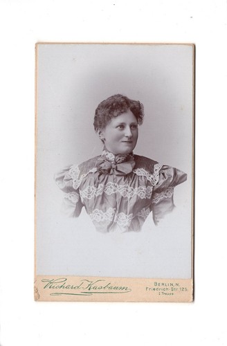 Cdv foto damenportrait - damenportrait,