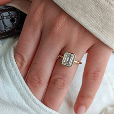 2,50 Karat Smaragdschliff