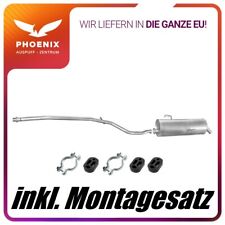 für Peugeot 206 1.1 1.4 2000-2006 Schrägheck Auspuffanlage Rohr+Endschalldämpfer