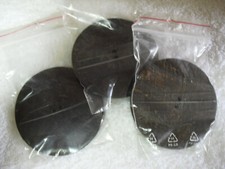 Horn-Knöpfe braun/schwarz