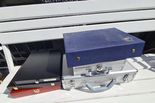 Lot Konvolut 6 Koffer / Boxen