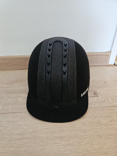 Kantrie black shine reithelm - black,