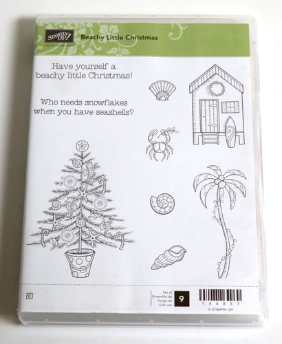 Stampin stempelset beachy - up,