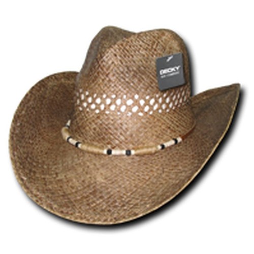Westernhut stroh cowboyhut - stroh,