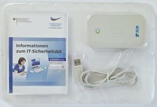 SCM Personalausweis RFID-Lesegerät USB SCL011 BSI TR-03119  NEUWERTIG/UNBENUTZT