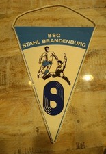 Wimpel BSG Stahl Brandenburg  DDR Fußball Oberliga DFV 